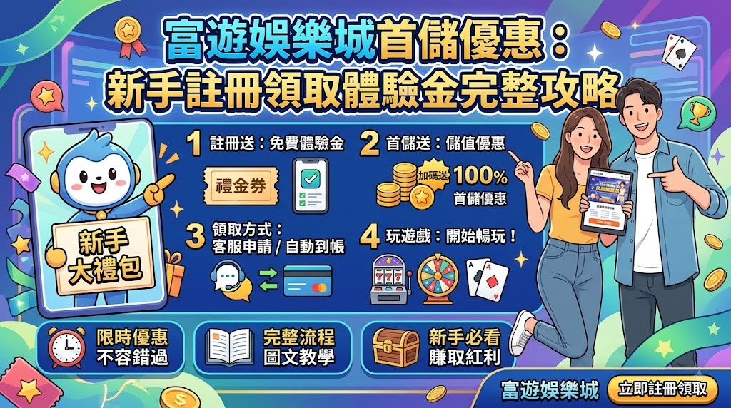 即刻領取富遊娛樂城首儲優惠，開啟您的黃金娛樂體驗
